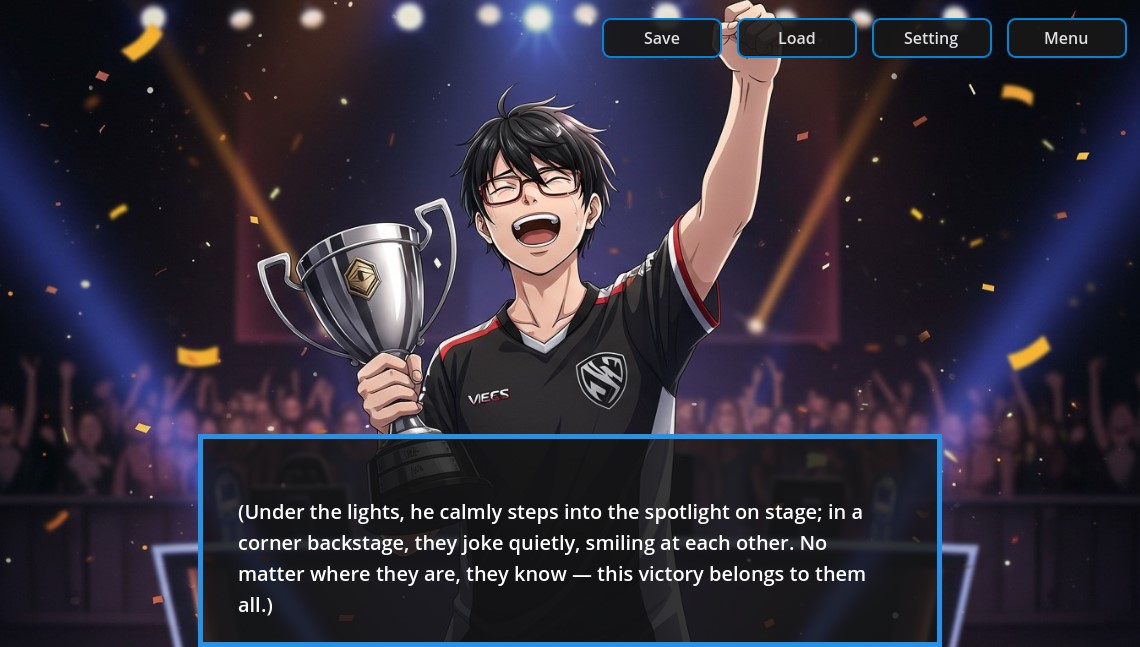 Visual-Novel Prototype - Screenshot 4